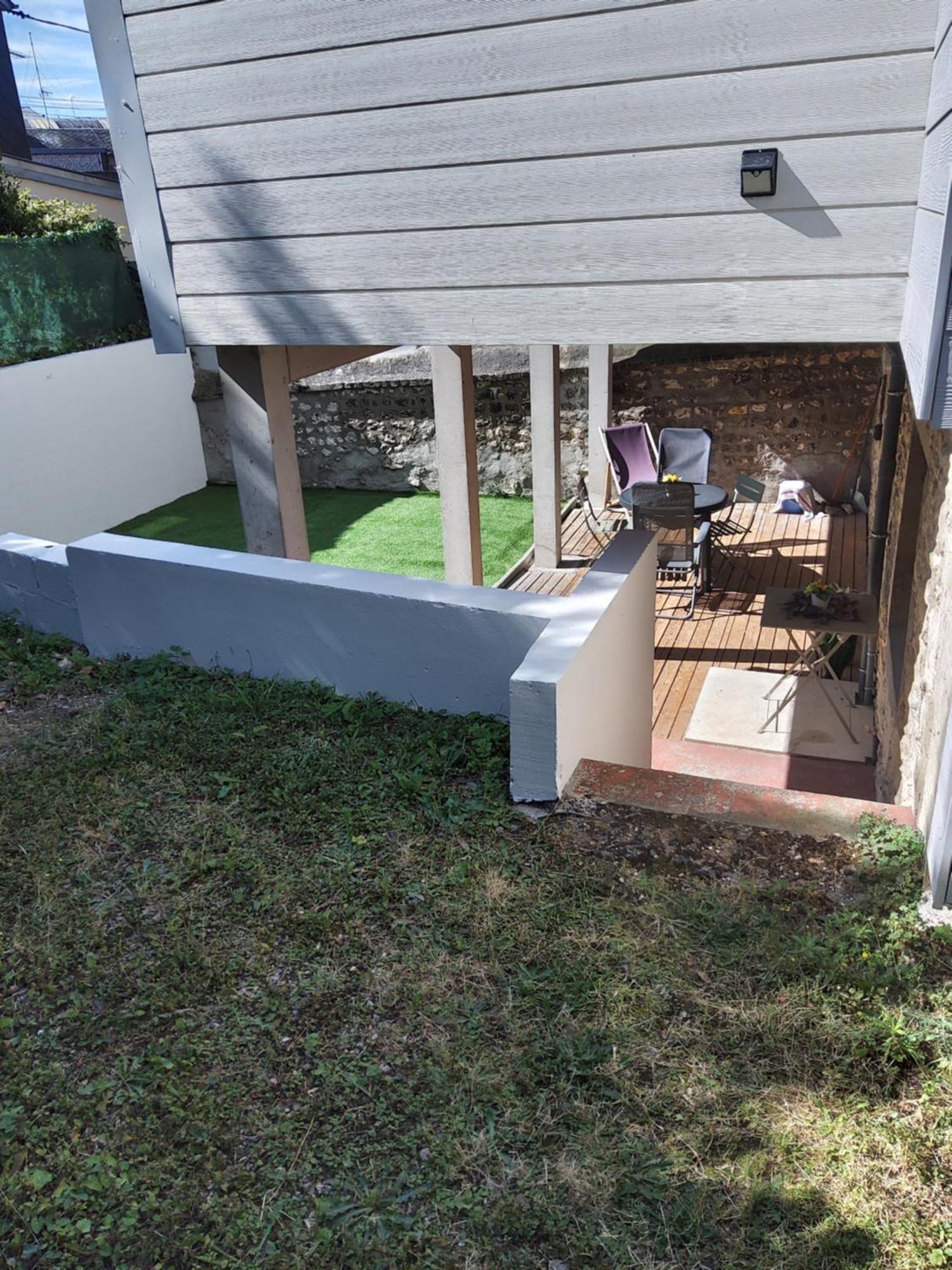 Meuble Avec Cour Apartment Sotteville-les-Rouen Bilik gambar