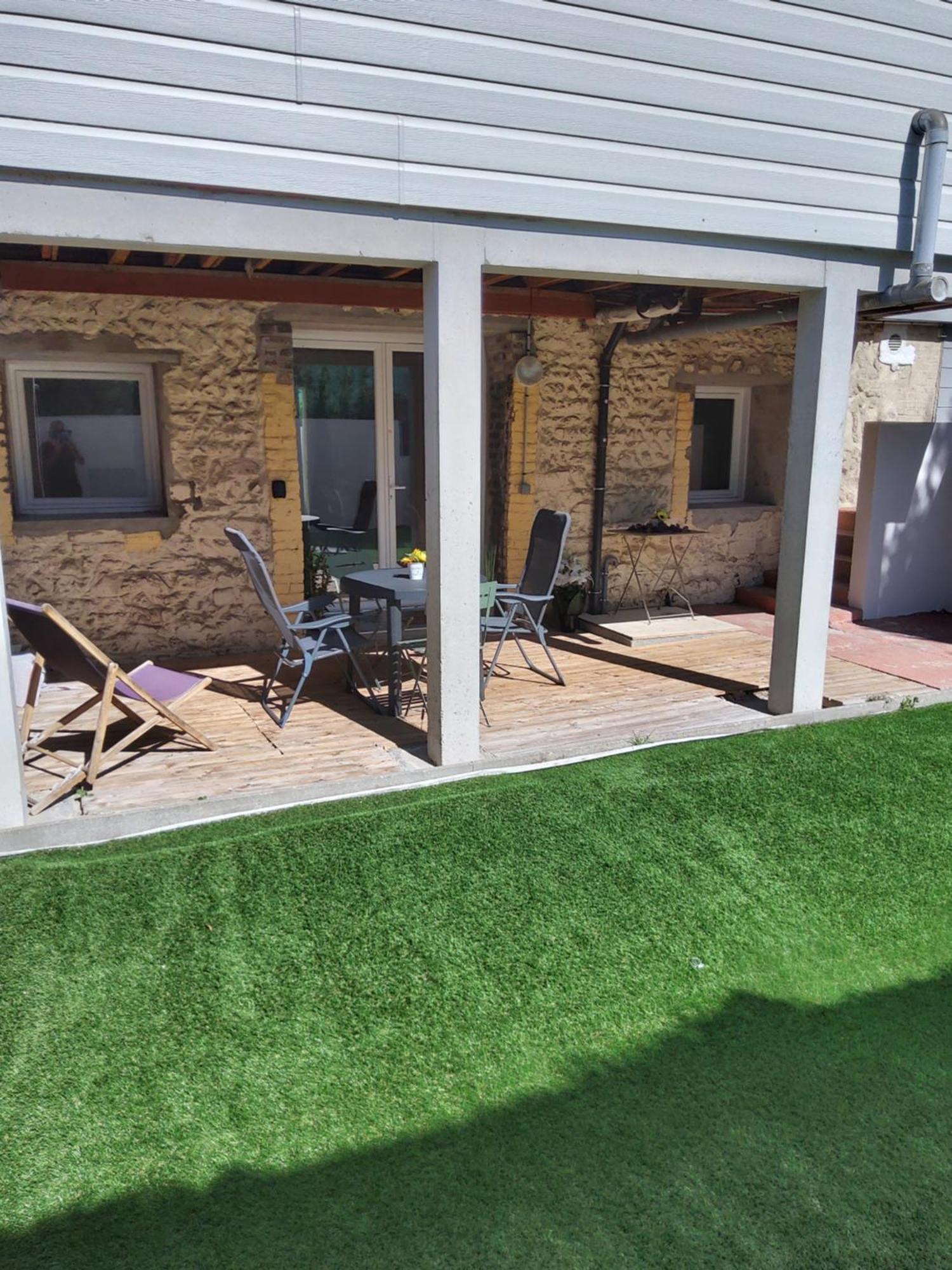 Meuble Avec Cour Apartment Sotteville-les-Rouen Bilik gambar